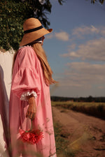 Back in stock Summer surprise dress in pretty pink