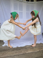 COTTON CANDY LINEN PINAFORE