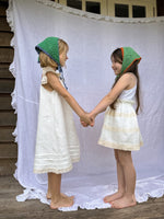 COTTON CANDY LINEN PINAFORE