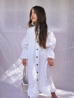 MARSHMALLOW DREAM LINEN DRESS