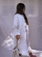 MARSHMALLOW DREAM LINEN DRESS