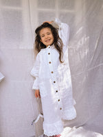 MARSHMALLOW DREAM LINEN DRESS