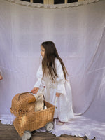 MARSHMALLOW DREAM LINEN DRESS