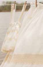 COTTON CANDY LINEN SKIRT FOR LADIES