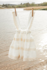 COTTON CANDY LINEN PINAFORE