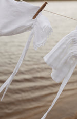 MARSHMALLOW DREAM LINEN DRESS