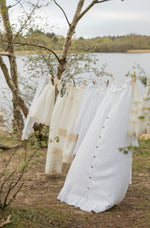 MARSHMALLOW DREAM LINEN DRESS FOR LADIES