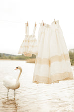 COTTON CANDY LINEN SKIRT FOR LADIES