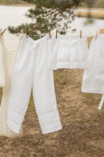 BLISSFUL BREEZE LINEN CULOTTES