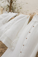 SUGARY LACE LINEN BLOUSE FOR LADIES