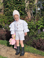 Snowy White Josephine Blouse