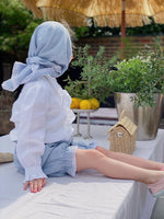 Freesia Scarf Powder Blue