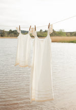 WHISPERING CLOUDS LINEN NIGHTIE/ DRESS