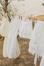 SUGARY LACE LINEN BLOUSE